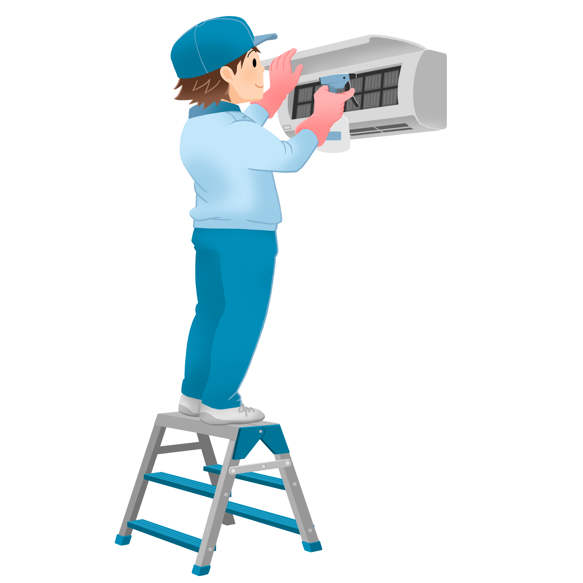 エアコン清掃の画像